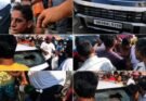 वीडियो: ऋषिकेश में युवती से छेड़छाड़ पर बवाल, भीड़ ने हरियाणा के दो युवकों को दौड़ा-दौड़ाकर पीटा